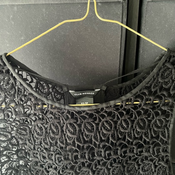 Club Monaco Lace Crop - Picture 5 of 5
